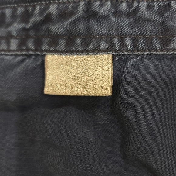 Vintage Machine jeans button down shirt XS-S - Picture 6 of 7